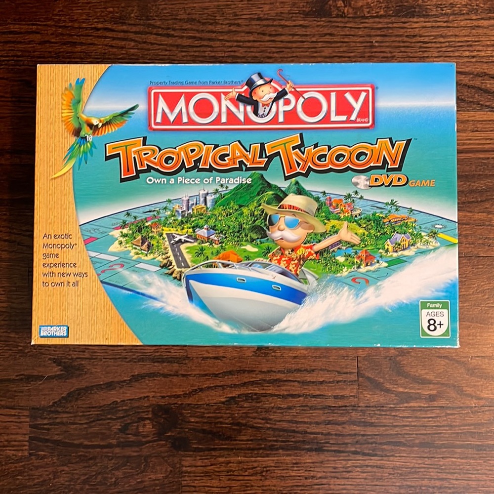 Monopoly Tropical Tycoon Board Game